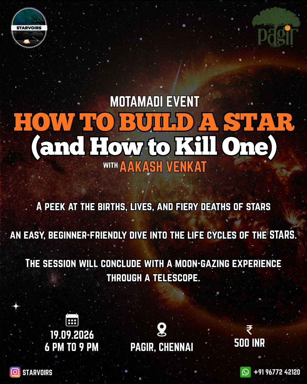 How to Build a Star and How to Kill One with Aakash Venkat