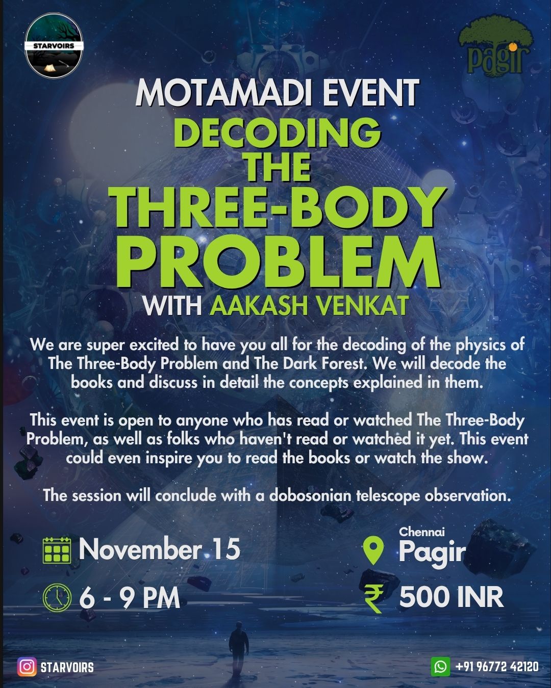Decoding The Three-Body Problem with Aakash Venkat